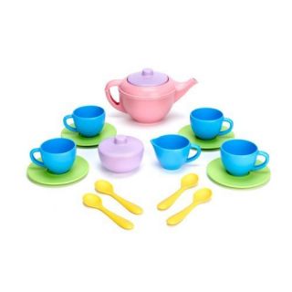 Green Toys Tea Set Dishwasher Safe New