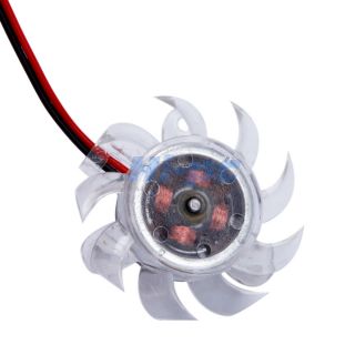 New 3 5cm Graphics Card 2 Pin Connector 2500rpm DC 12V Cooling Fan