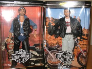Harley Davidson 1998 Ken 22255 and 1999 Ken 25638
