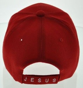 HEAVENLY DEVOTED SON JESUS CHRIST HARLEY DAVIDSON BALL CAP HAT RED