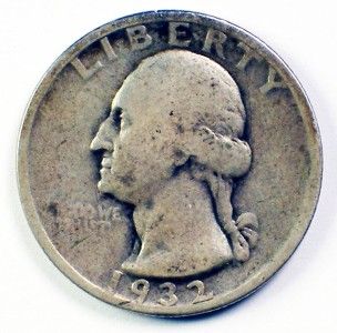 1932 S Washington Quarter Silver Coin NAME YOUR PRICE  KEY DATE COIN