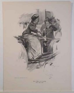 1907 Harrison Fisher Prints Jane Cable and Graydon