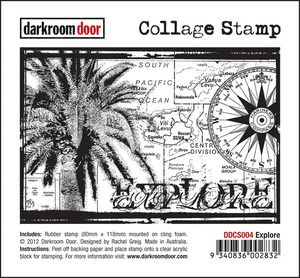Mounted on cling foam. Rubber stamps are known for their durability