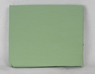  Store Cotton Fairway Green Flat Queen Sheet NIP 5258s E3Z6