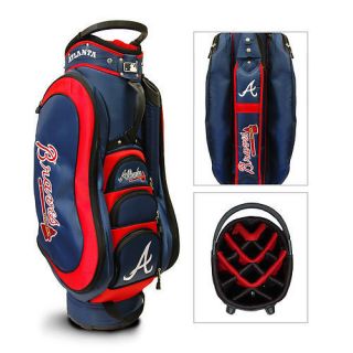 Atlanta Braves Medalist Golf Cart Bag Team Golf