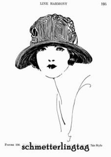 Millinery Book Hat Making Make Hats Design 1925 Loewen