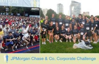 50+ Employees Compete in the 2010 JP Morgan Corporate Challenge