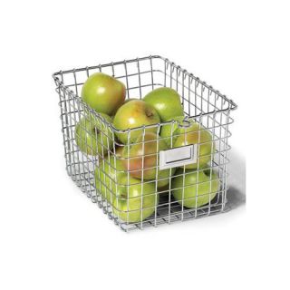 Spectrum Diversified Small Storage Basket in Chrome  