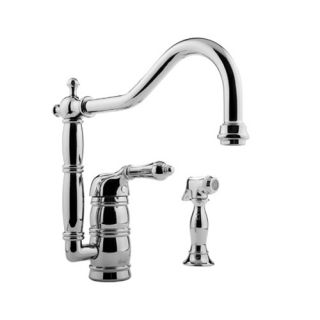 Delta Linden Single Handle Kitchen Faucet with Spray   4453 DST
