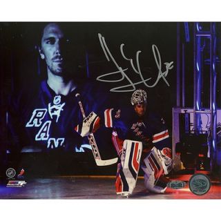  Sports NHL Henrik Lundqvist 2008 Opening Night Intro Autographed