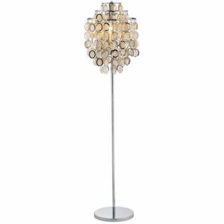 Adesso Shimmy Floor Lamp in Chrome   3637 22