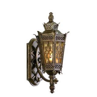 Nuvo Lighting Parisian Arm Down Wall Lantern in Old Penny Bronze