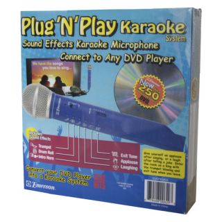 Emerson Karaoke Special Effects DVD Karaoke Microphone  