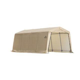 ShelterLogic 10 x 20 Auto Shelter with Tan Cover