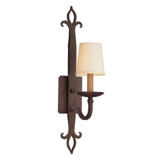 Troy Lighting Blade Bath Wall Sconce in Forged Iron