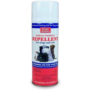 Simple Solution Indoor / Outdoor Repellent for Dogs and Cats   14 oz.