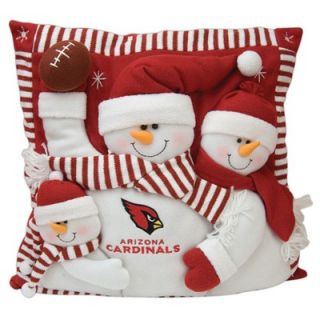 SC Sports NFL 18 Snowman Family Pillow   nfl snowman family pillow