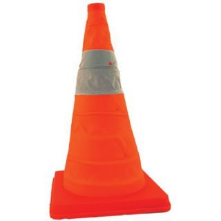 AMSC Asmc   Pack & Pop Collapsible Cones Pk/4 & Pop 28 Safety Cone W