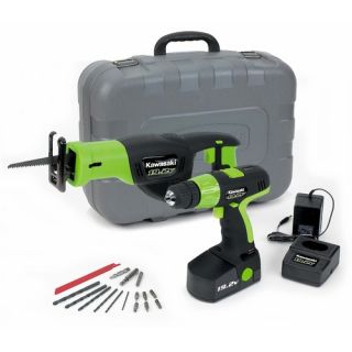 19.2V Drill / Reciprocating Saw in Black