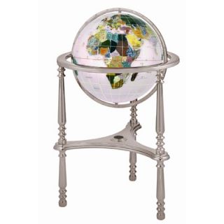 Alexander Kalifano 17 Ambassador Opal Globe with Three Leg High Stand