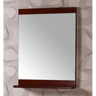 21 Vanity Mirror in Cherry Brown