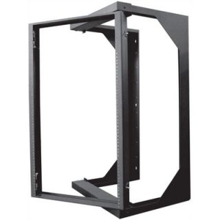 Quest Manufacturing 18D Swing Out Wall Rack   20 RU   SR1935 20 02
