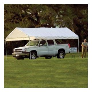 ShelterLogic 10 x 20 Max AP 1 3 / 8 6 Leg Canopy with White Cover