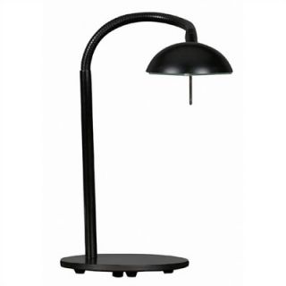 Kenroy Home Basis 21 Halogen Desk Lamp in Black