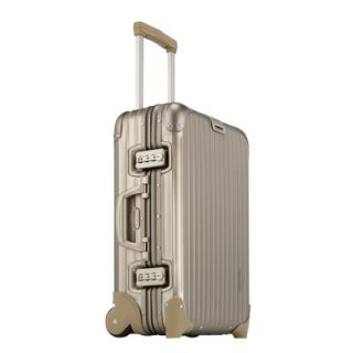 Rimowa Topas Titanium IATA 21.7 2 Wheel Cabin Trolley Suitcase