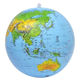 Jet Creations Topographical Globe with Negative Ions (Set of 2
