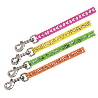 Top Performance Basic Screen Print Pet Grooming Leashes (Set of 4