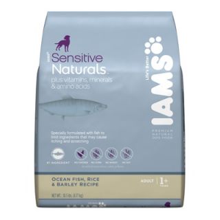 Iams Sensitive Naturals Adult Dry Dog Food (10.5 lb bag)