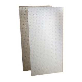 Triton Products DuraBoard (2) 24 In. W x 48 In. H x 1/4 In. D White