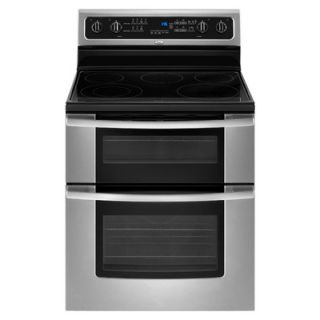 Whirlpool 30 Self Cleaning Double Oven Freestanding Electric Range