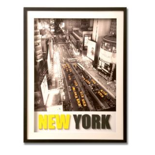 New York 3   D Framed Print Canvas Art   32 X 24