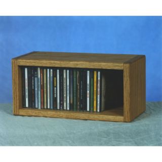 Wood Shed 100 Series 32 CD Multimedia Tabletop Storage Rack