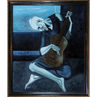  The Old Guitarist, 1903 Canvas Art by Pablo Picasso Modern   31 X 27