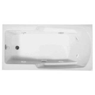 Reliance Whirlpools Basics 59 x 32 Rectangular Soaker Bath Tub with