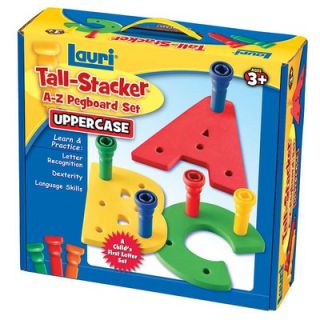 Patch Products Tall   Stacker Pegs A   Z Pegboard Set (Uppercase