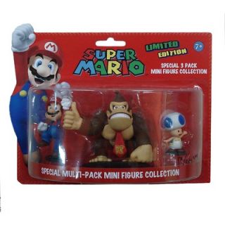 Goldie Marketing Super Mario Mini Special Figures (Set of 3)