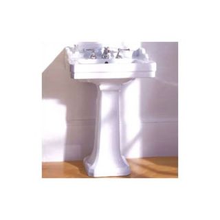 Porcher Pomezia 27 Pedestal Bathroom Sink