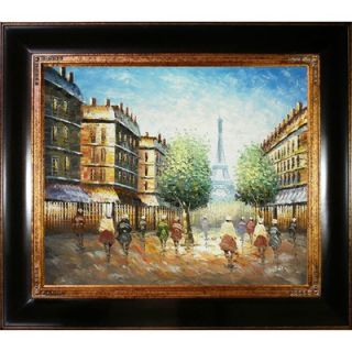  Eiffel Canvas Art by Various Artists Traditional   35 X 31