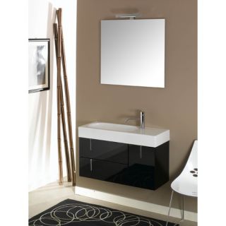 Enjoy NE5 34.9 Wall Mounted Bathroom Vanity Set