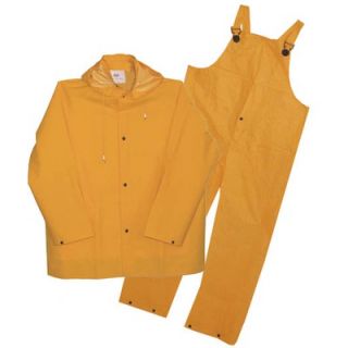 River City Orange Classic Plus 0.35 mm PVC And Polyester Rain Suit