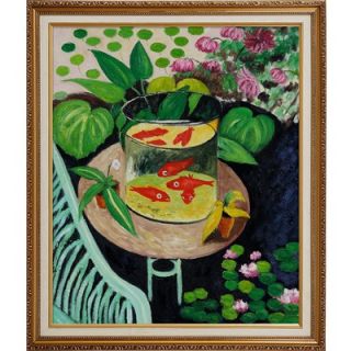  Home Red Fish Canvas Art by Henri Matisse Modern   35 X 31