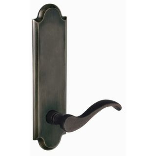Baldwin Wave 2.53 x 2.33 Passage Lever in Lifetime Polished Brass