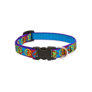 Lupine Peace Pup 1/2 Adjustable Small Dog Collar   CAT14333/34/35
