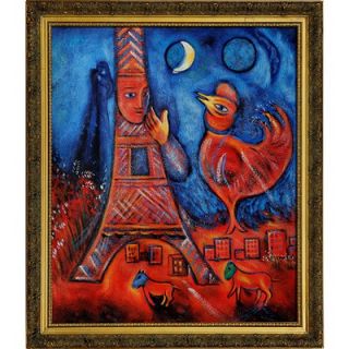  1939 1942 Canvas Art by Marc Chagall Surrealism   35 X 31