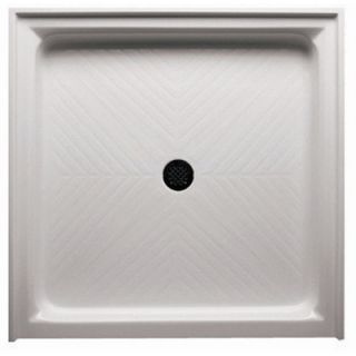 Americh Acrylic Single Threshold Square Shower Base   A3232ST WH