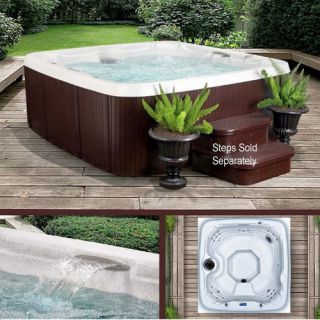 DLX Series 2 Rock Solid Hydromaster 7 Person Spa with 40 Jets